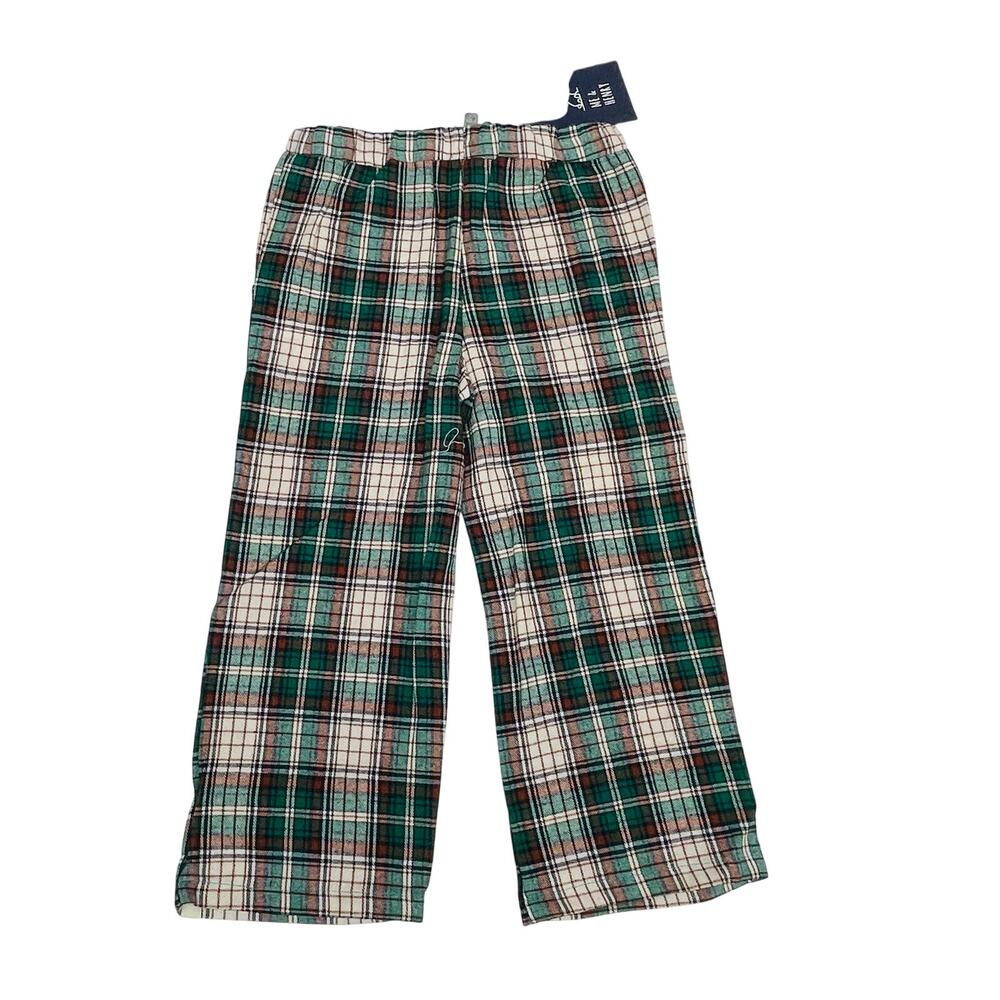 NWT Me & Henry 3/4Y Green Plaid Rockford Lounge Pants - Picture 2 of 5